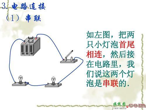 灯泡串联接线图-两个灯泡串联的实物图  第10张