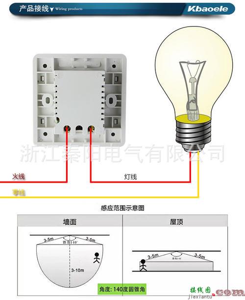 家用220v灯泡接线图-220v灯线开关接线图  第10张