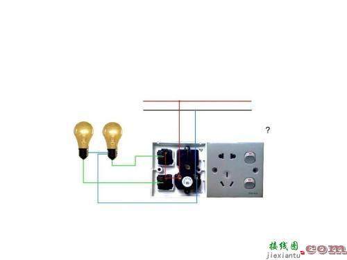 配电柜接线实物图-家里220v配电箱接线图  第7张