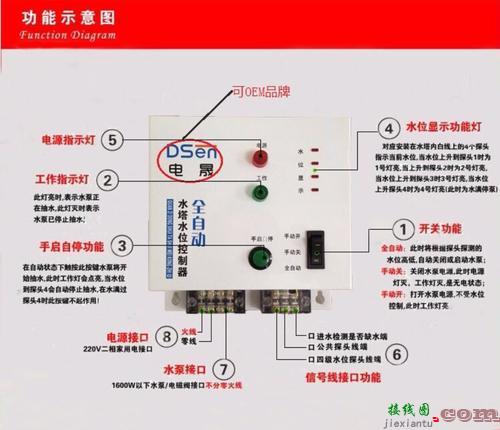 220v水泵浮球接线图解-220v压力开关接线图  第4张