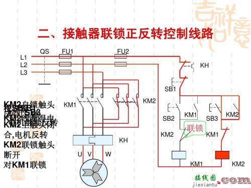 自锁带指示灯的几种接线图-接触器带指示灯接线图  第1张