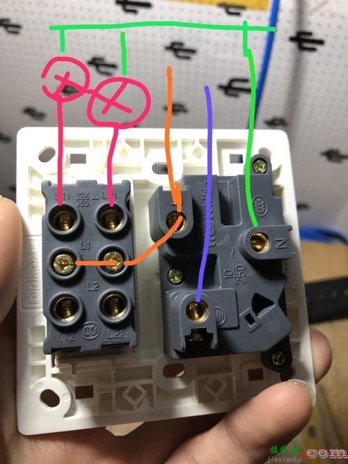 房间双联开关接线图-串联和并联的接线图  第3张