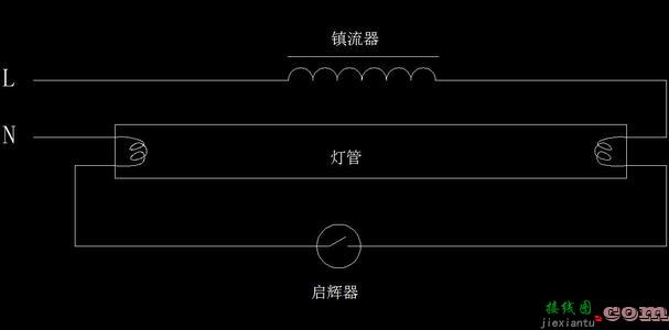 双管led灯接线图-串联灯泡实物接线图  第7张