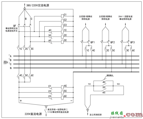 交流220v转直流24v;220v转24v直流接线图解-220v交流电的串联接法  第6张