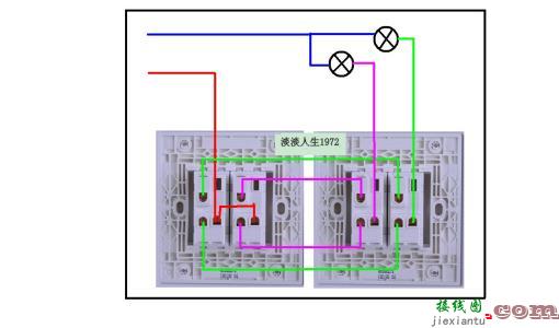 启停开关接线图-220红绿按钮开关接线图  第7张