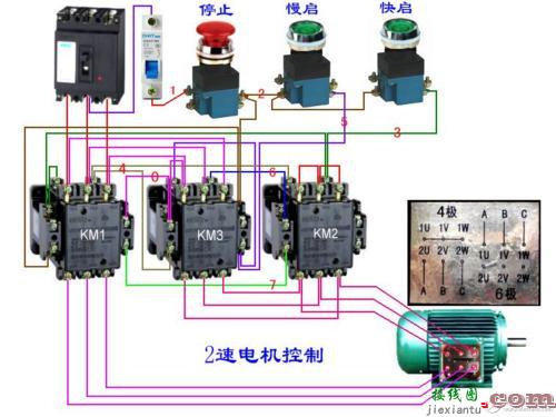 接触器220接线方法说明-220v接触器接线图  第8张