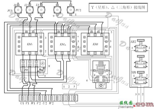 380带指示灯按钮接线图-带指示灯的自锁电路图  第7张