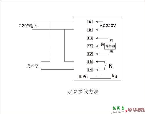 压力罐安装图-220v压力开关接线图  第2张