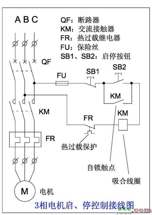 启停按钮开关接线图-220v红绿开关实接线图  第10张