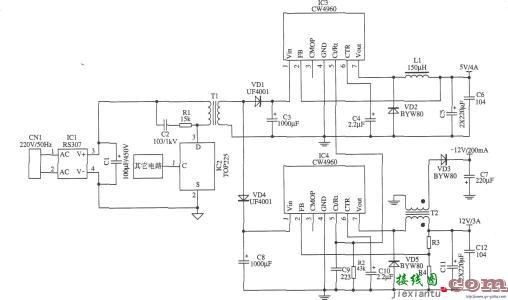 220转24v电源接线图-24v开关电源接线方法  第7张