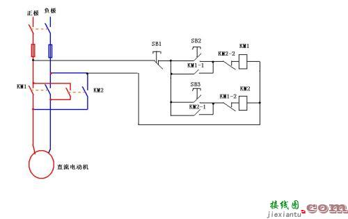 直流电机四根线怎么接-直流电源开关接线图  第5张