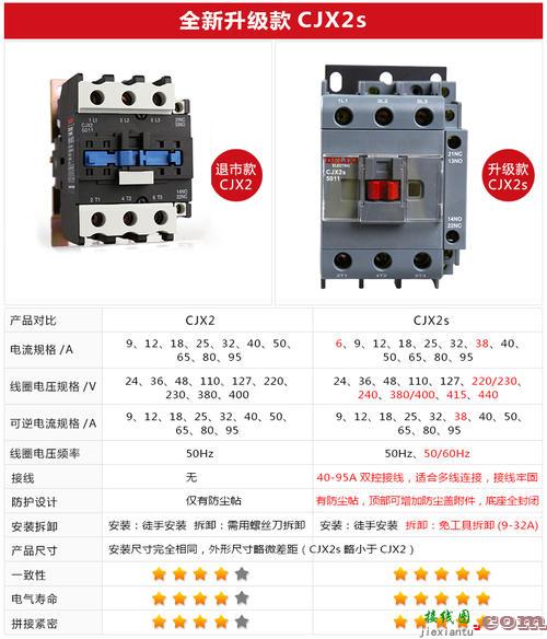 三相德力西接触器接线-380接触器指示灯接线图  第8张