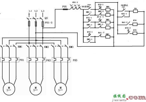 电机启动停止电路图-启动停止按钮接线图  第7张