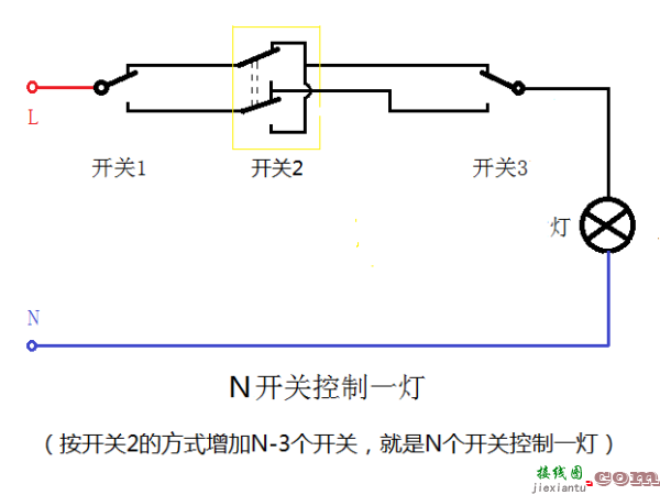 220v接近开关接线图-220v开关插座怎么接线图解  第23张