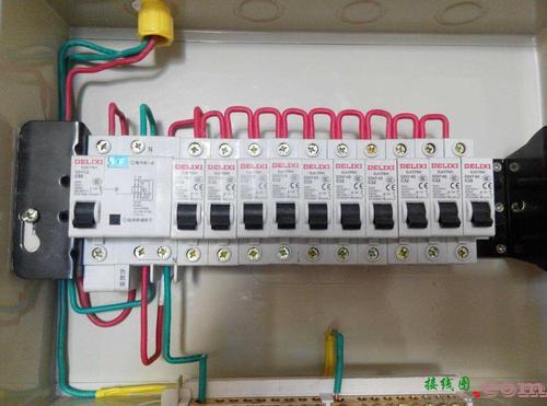家用配电箱接线示意图-家庭220v灯开关接线图  第5张