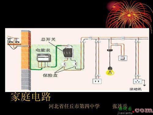 家庭照明线路电路图-220v照明电路接线图  第6张