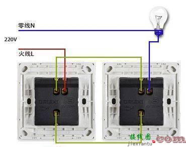 led头灯灯头接线图解-接电灯线正确接法图  第22张