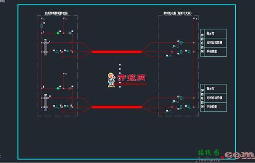 照明电线多回路布线图-220v照明电路接线图  第1张