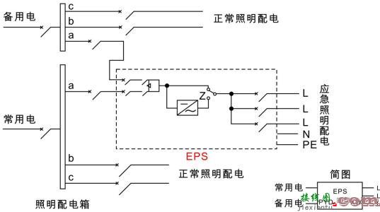 照明电线多回路布线图-220v照明电路接线图  第9张