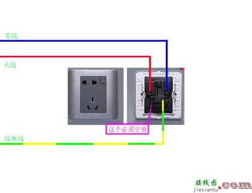 一开三孔开关正确接线-220v开关插座怎么接线图解  第7张