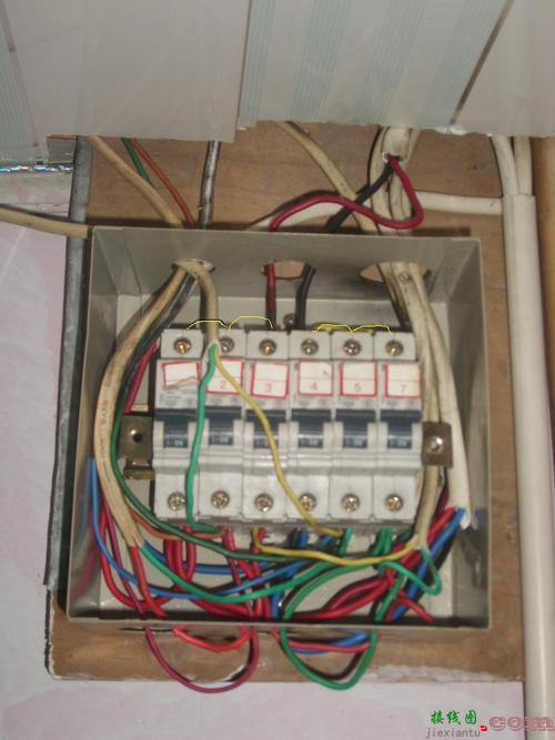 入户配电箱接线图-家庭220v灯开关接线图  第6张
