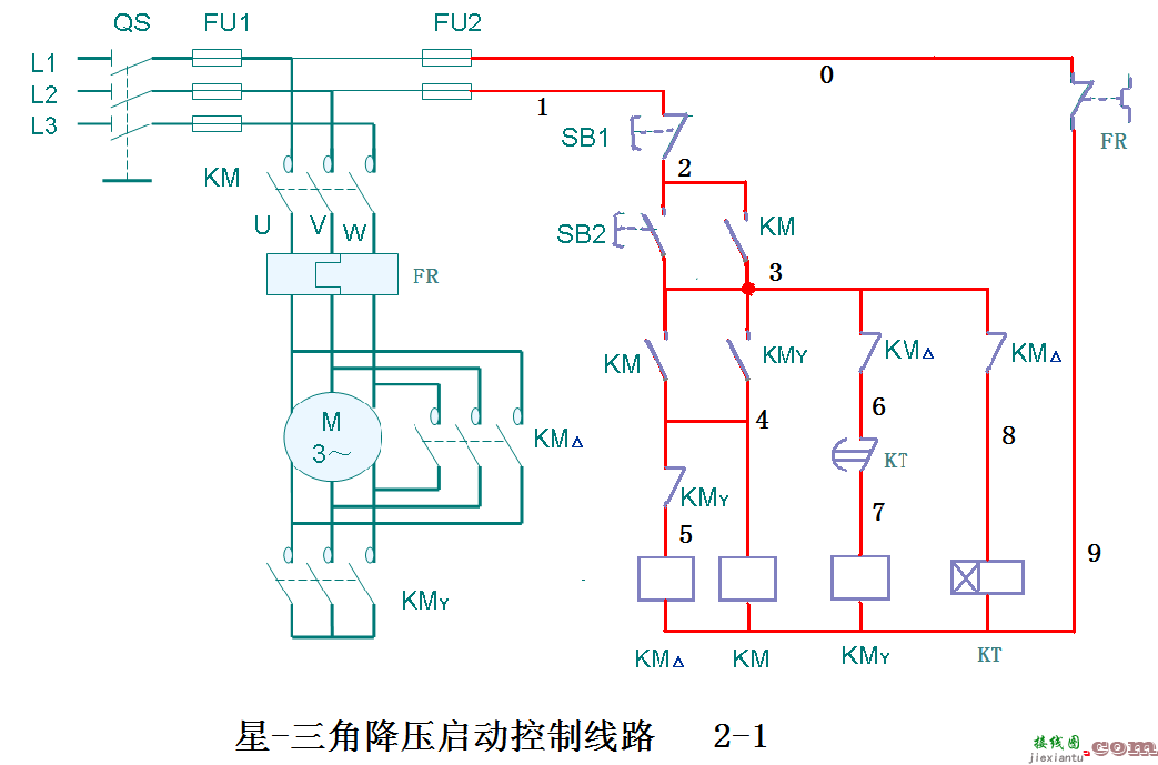 照明电路双控接线图-家用照明开关接线图  第3张