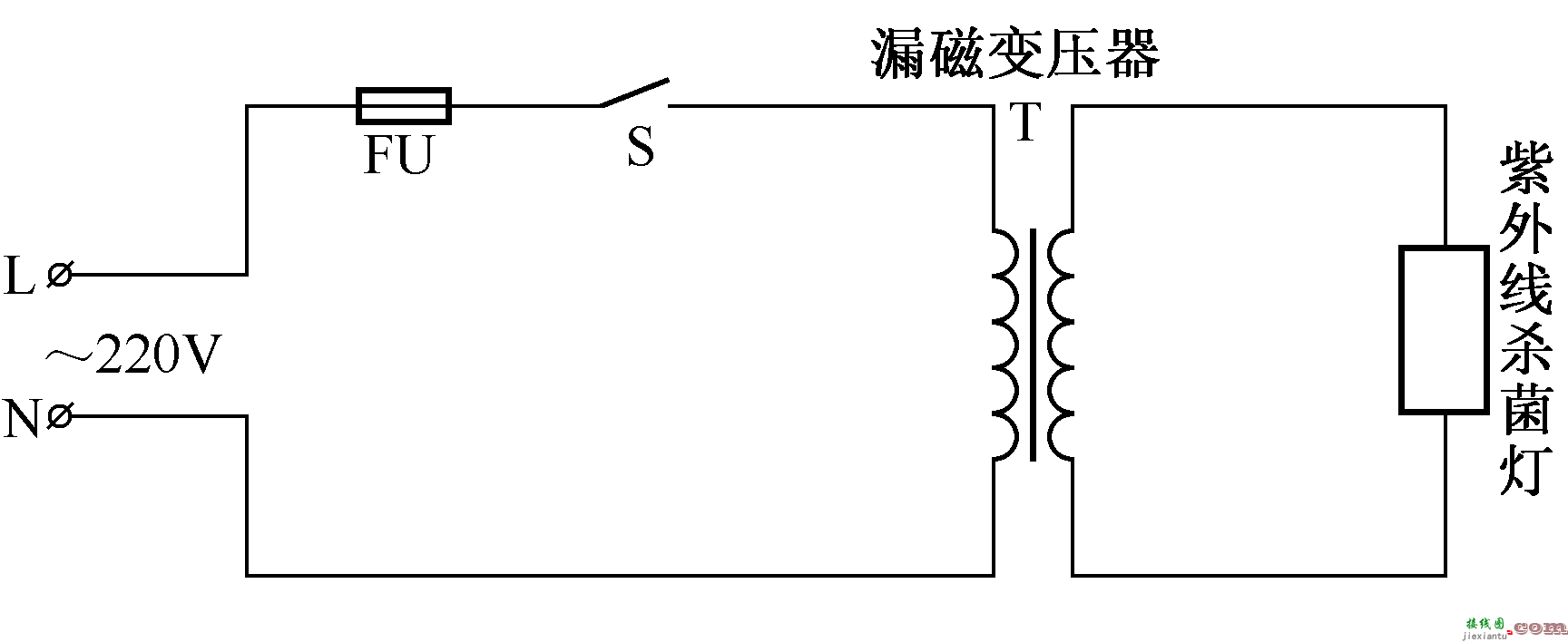 220v照明电路接线图-220v照明电路接线图  第8张