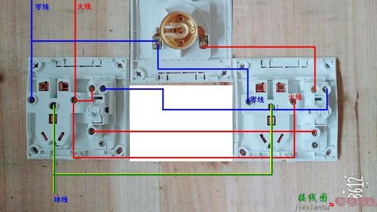 带插座双控开关接线图-单极开关怎么接线  第5张