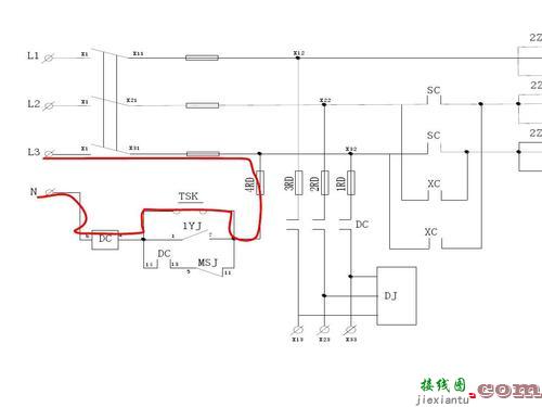 转换开关电气符号-三档开关接线图220伏  第5张