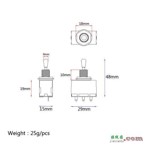 三档转换开关接线图-三档开关接线图220伏  第8张