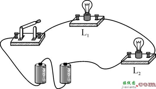 并联电路图和实物图-220v串联电灯接线图  第4张