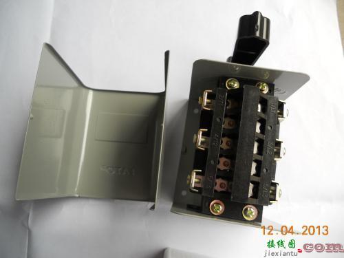 德力西倒顺开关220接线图-220v倒停顺开关接线图  第2张