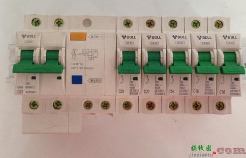 1p漏电开关接线图-单极开关怎么接线  第2张