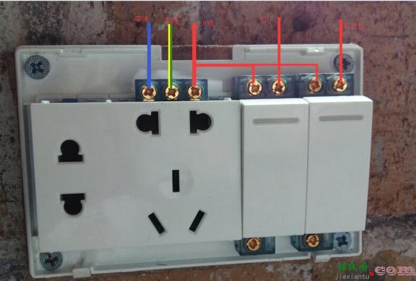 五孔插座接线图-开关插座怎么接线  第20张