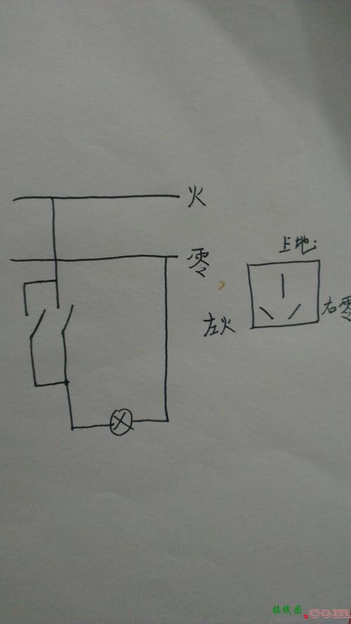 双控开关带插座接线图-家用双控开关接法和接线图  第8张