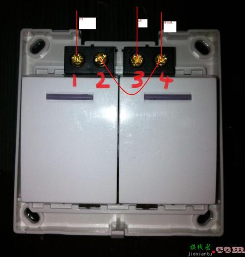 2个灯2个开关怎么接线-单开开关接灯泡接线图  第6张