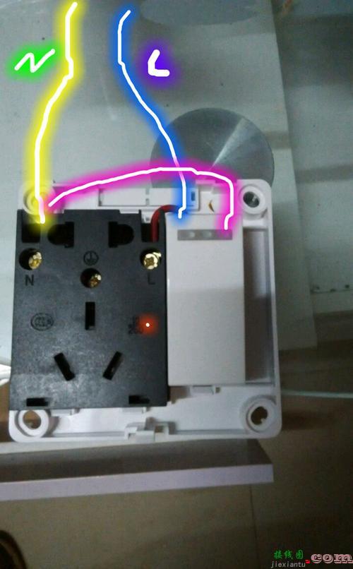 单独开关控制插座接线图-家用单控开关怎么接线  第6张