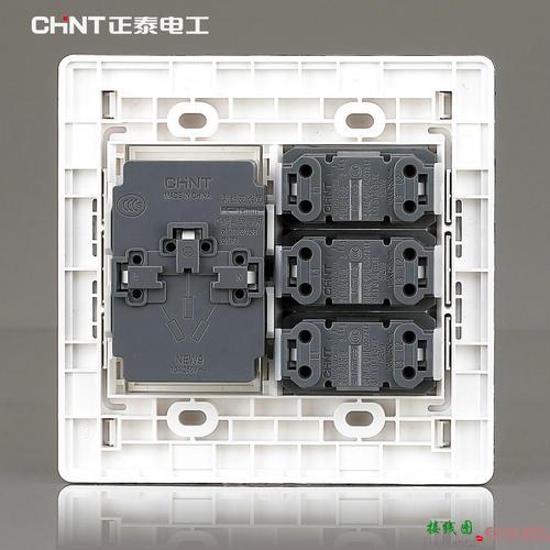 正泰三开三控开关接线图-正泰单控开关接线图  第9张