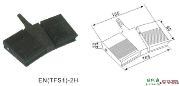 脚踏开关图片结构图-220v脚踏开关接线图  第1张