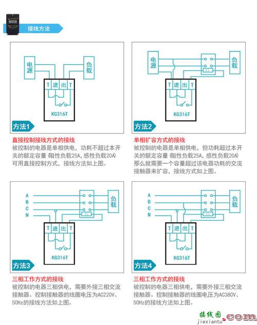 倒顺开关接线图220伏-220开关电源怎么接线  第3张