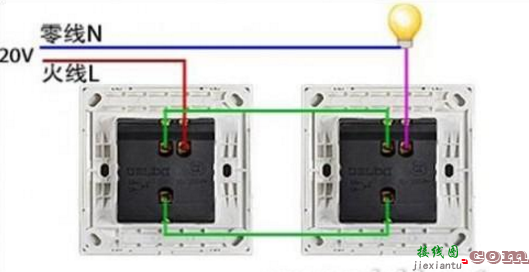 220v小电箱接线-220v电灯普通接线图  第17张