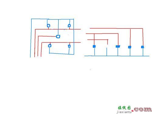 家用灯泡怎么接线图解-家用灯线正确接法图  第3张