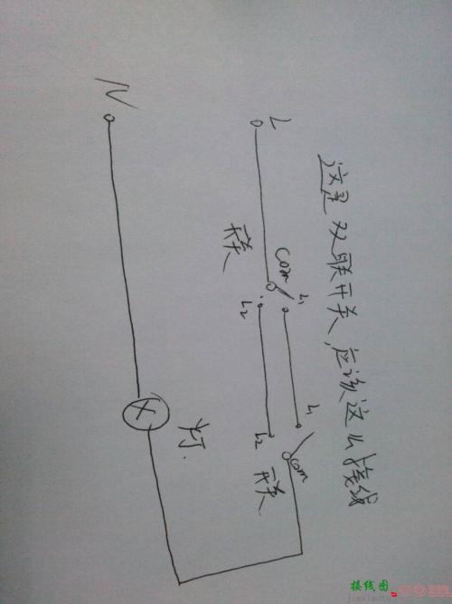 家用灯泡怎么接线图解-家用灯线正确接法图  第6张