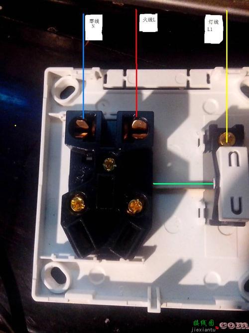 顺逆开关lap接线图220v-220v顺逆停开关接线图  第4张