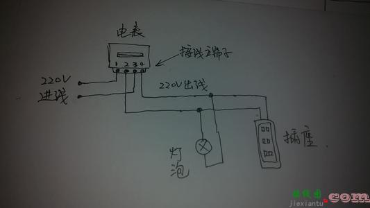 380v灯怎么接线图解-220v灯泡串联接线图  第6张