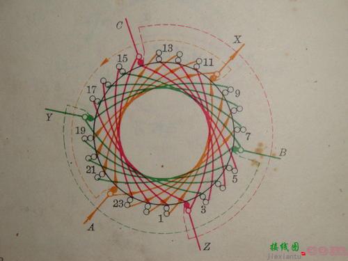 三相电机接线图-单相电机正反转接线图  第3张