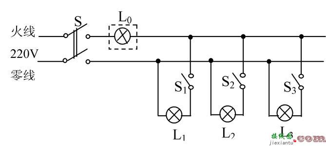 一般220v家用照明电路图-220v插座接线图解  第9张