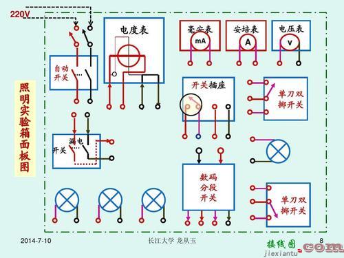 一般220v家用照明电路图-220v插座接线图解  第10张