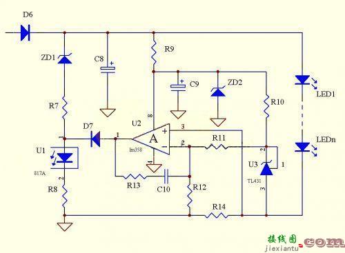 LED电源次级恒流的经典电路总结  第6张