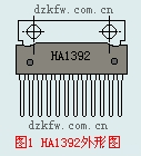 HA1392音频功率放大电路，使用HA1392制作的书房功放  第1张